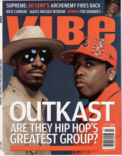 profile of Kenneth ‘Supreme’ McGriff; Vibe Magazine - Ethan Brown