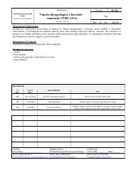 Vincolo idrogeologico e forestale - Provincia di Pistoia