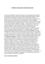 Affettività e Sessualità nella Neurodiversità - Mondo Asperger