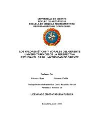 UNIVERSIDAD DE ORIENTE - Ri.bib.udo.edu.ve - Universidad de ...