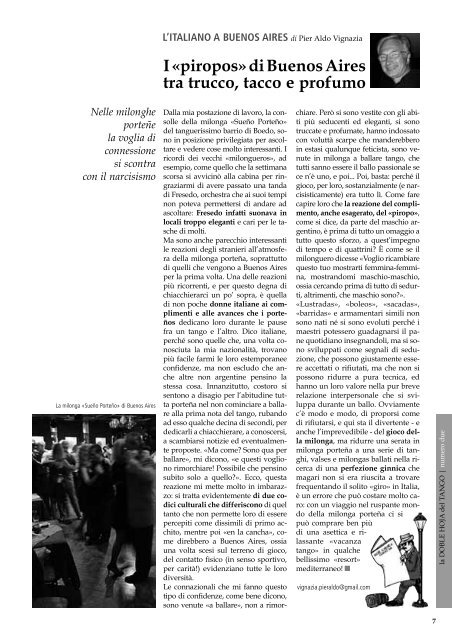 scarica la rivista in pdf - Il tango argentino a Roma