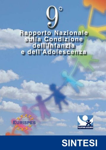 SINTESI 9 Rapporto Nazionale sulla Condizione ... - Telefono Azzurro