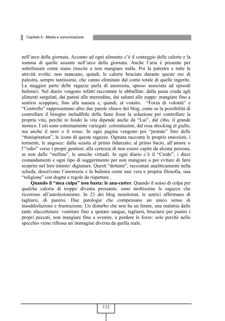 SINTESI 9 Rapporto Nazionale sulla Condizione ... - Telefono Azzurro