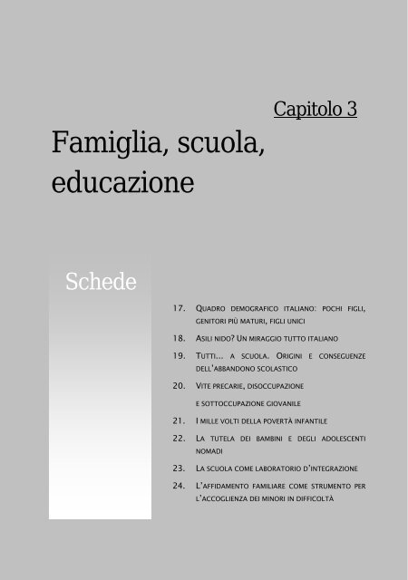 SINTESI 9 Rapporto Nazionale sulla Condizione ... - Telefono Azzurro