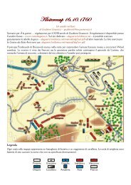 scenario di Klostercamp 1760 - A la guerre - Lu(ri)doteca