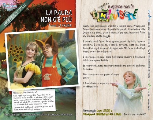 A spasso con la melevisione - Premiere Eventi e Spettacolo