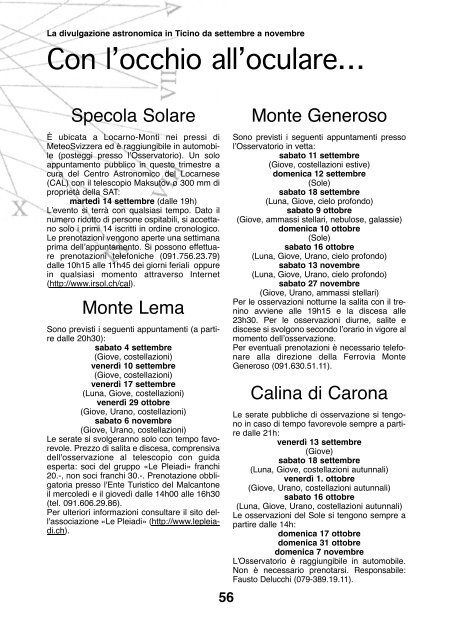 Meridiana 209_Meridiana - Società Astronomica Ticinese