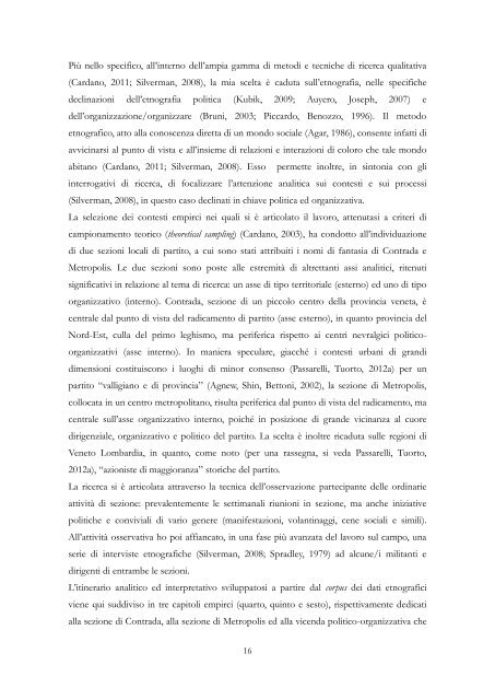 capitolo iii - metodologia e disegno della ricerca - Unitn-eprints.PhD ...