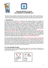 PREDISPOSIZIONE DI SOSTE IN ALPINISMO E ... - CAI Sezione SEM