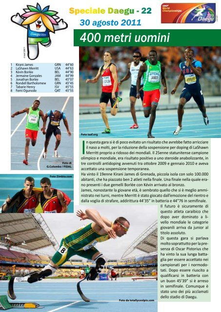 Atletica UISP on line