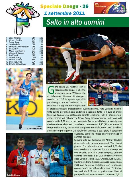 Atletica UISP on line