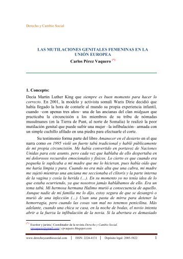 las mutilaciones genitales femeninas en la unión europea