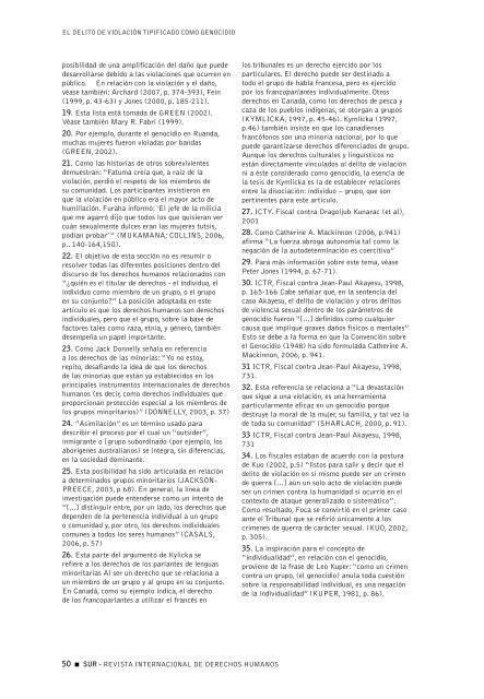 revista internacional de derechos humanos revista ... - Sur