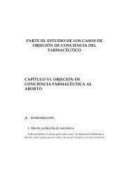 07. Objeción de conciencia farmacéutica al aborto - Etica e Politica