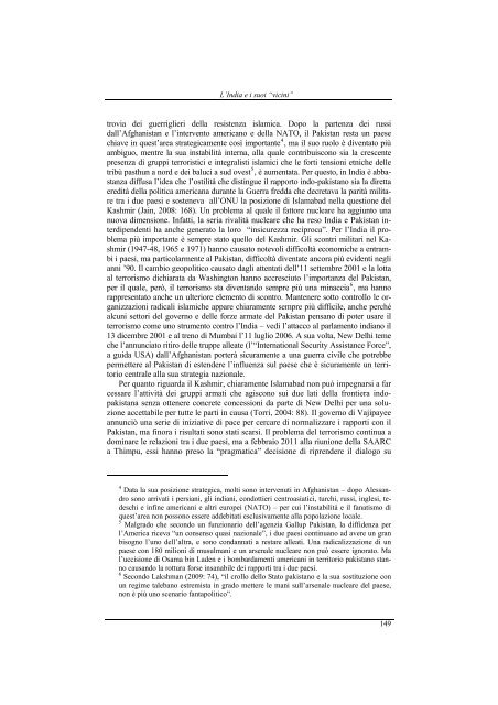 L'India e gli altri Nuovi equilibri della geopolitica - Ispi