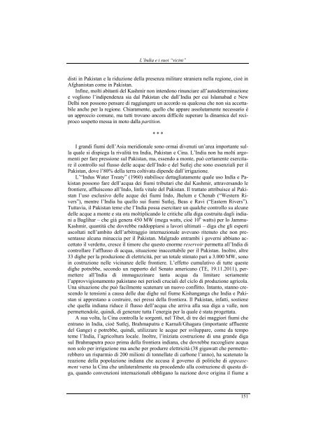 L'India e gli altri Nuovi equilibri della geopolitica - Ispi