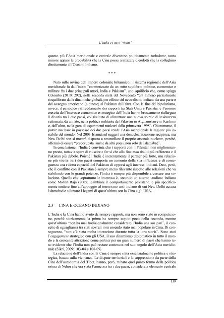 L'India e gli altri Nuovi equilibri della geopolitica - Ispi