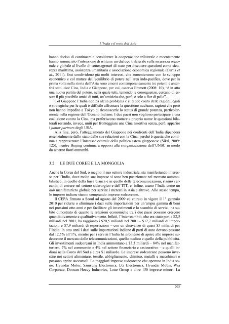 L'India e gli altri Nuovi equilibri della geopolitica - Ispi