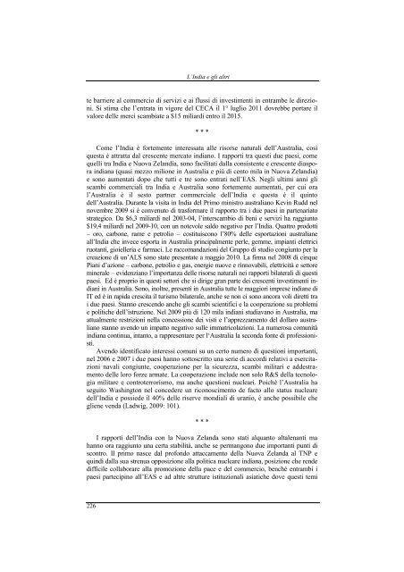 L'India e gli altri Nuovi equilibri della geopolitica - Ispi