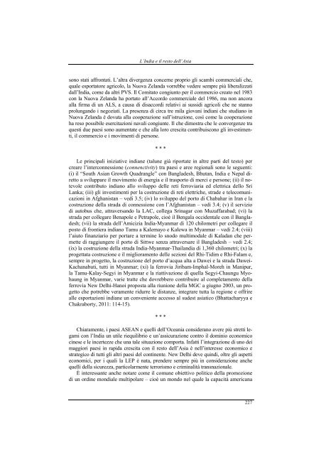 L'India e gli altri Nuovi equilibri della geopolitica - Ispi