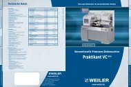 Praktikant VCplus - Weiler Werkzeugmaschinen GmbH