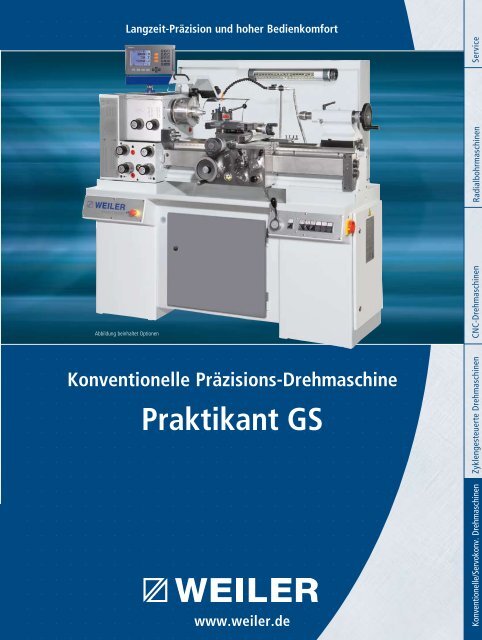 Praktikant GS - Weiler Werkzeugmaschinen GmbH