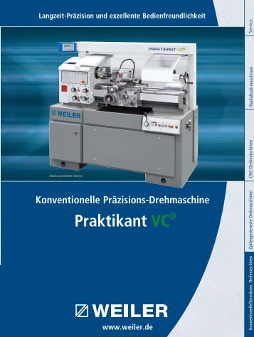 Praktikant VCD - Weiler Werkzeugmaschinen GmbH
