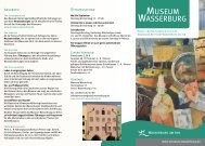 Download Museumsflyer - Wasserburg am Inn!