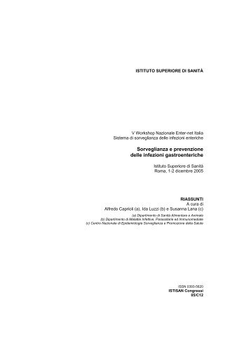 Scarica il full-text della pubblicazione in PDF - Istituto Superiore di ...