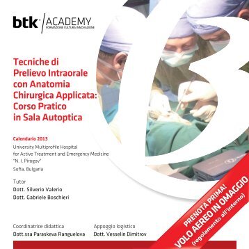 Tecniche di Prelievo Intraorale con Anatomia Chirurgica ... - Biotec