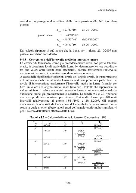 Capitolo 9 Le Effemeridi Nautiche 9.0 – Cenni storici Le Effemeridi ...