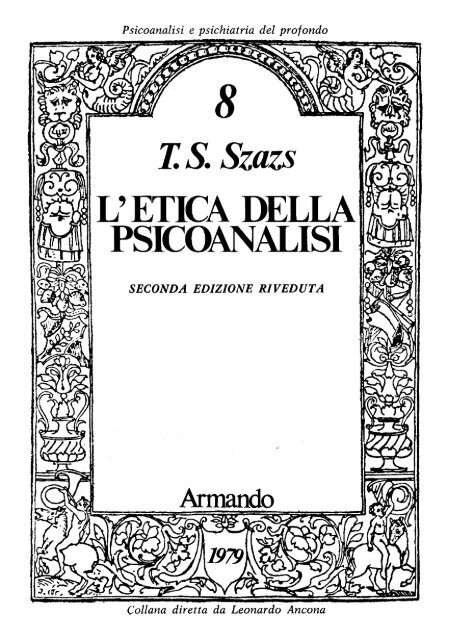 L'Etica Della Psicoanalisi - Informa-Azione