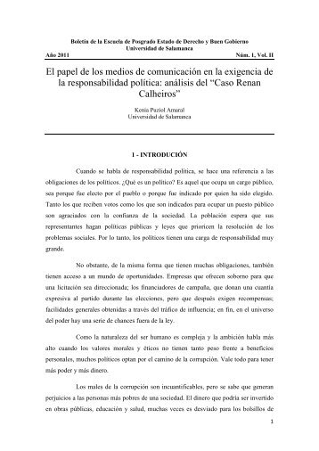 UNIVERSIDAD DE SALAMANCA - Posgrado Estado de Derecho y ...