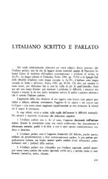 L'ITALIANO SCRITTO E PARLATO - Giovanni Nencioni