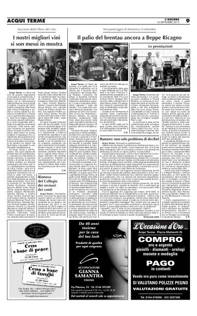 Numero 33 - L'ANCORA edicola