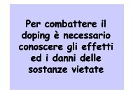 Medicalizzazione e danni da doping II