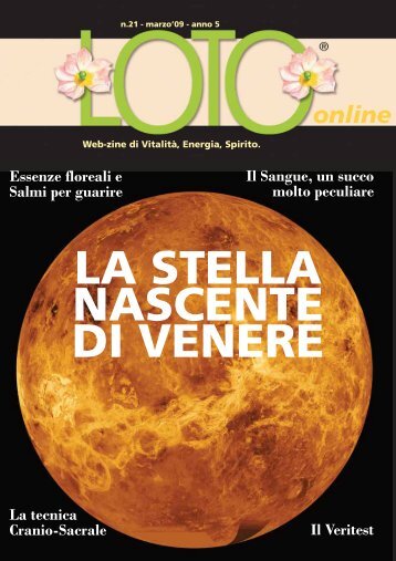 la stella nascente di Venere - Mondodiloto.com