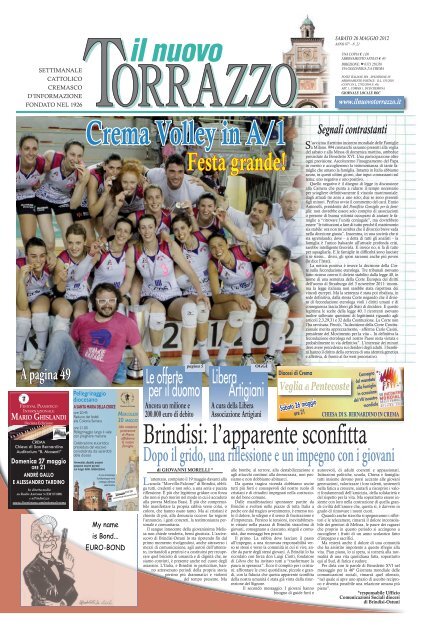 Edizione del 26/05/2012 - Il Nuovo Torrazzo
