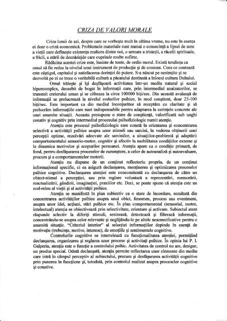 CRIU DE VALQRI MORALE - Didactic