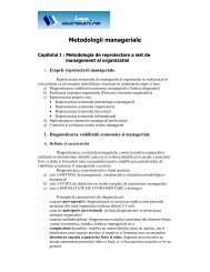 Metodologii manageriale