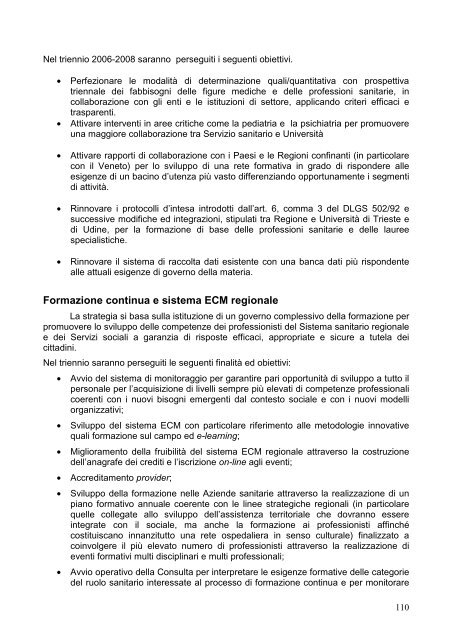 PSSR 2006-08.pdf - Azienda per i Servizi Sanitari n. 5 - "Bassa ...