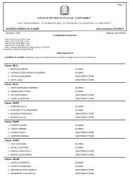 proclamazione eletti 2012 - Liceo Scientifico Leonardo