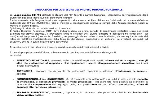 profilo dinamico funzionale doc 7 - Circolodidatticomagione.It