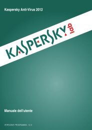 manule utente - Index of - Kaspersky-labs.com