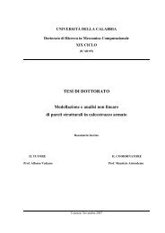 TESI DI DOTTORATO Modellazione e analisi non lineare - LabMec ...