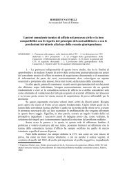 Relazione Avv. Roberto Nannelli 148.06 Kb - Fondazione Forense ...