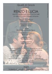 Renzo e Lucia.indd - Quelli di Grock