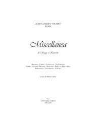 MISCELLANEA 2008 2009.pdf - Liceo Ginnasio Statale Orazio di ...