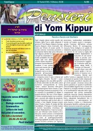 80-Yom Kippur - Pensieri di Torà