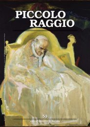 PIccOlO RAggIO - Istituto Suore di Santa Dorotea di Cemmo